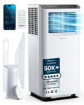 Pro Breeze® 12000 BTU Portable Air Conditioner - Smart Home WiFi Compatible with 24-Hour Digital Timer, Smart Display & Window Venting Kit Included - Air Conditioning Unit for Home & Office